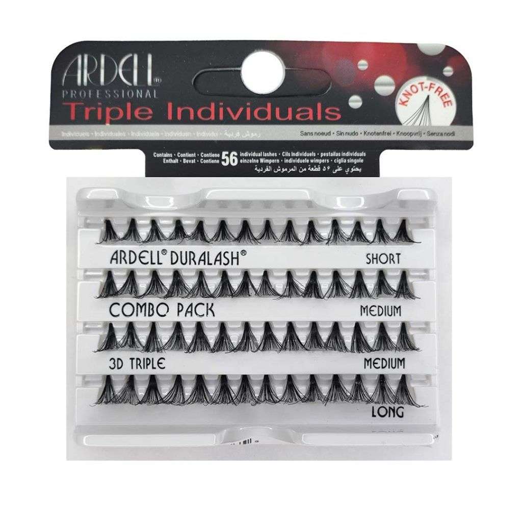 مژه بدون گره ۳ بعدی آردل تریپل میکس سایز